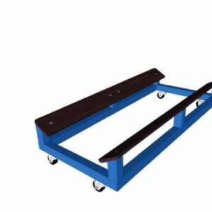 Muldenwagen für Rollmatten