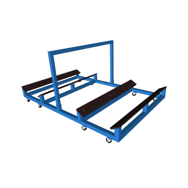 Muldenwagen Duo für Rollmatten
