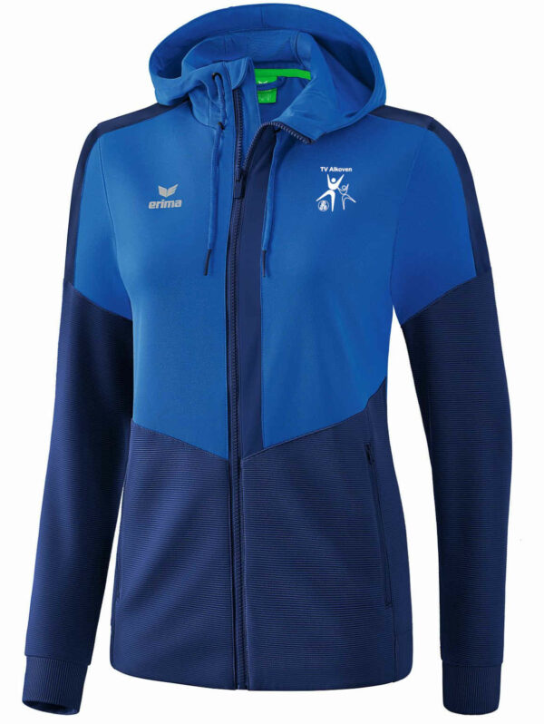 Damen Squad Trainingsjacke mit Kapuze Alkoven
