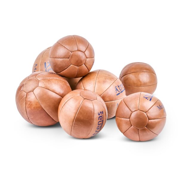 trenas Medizinball aus Leder – Bild 2