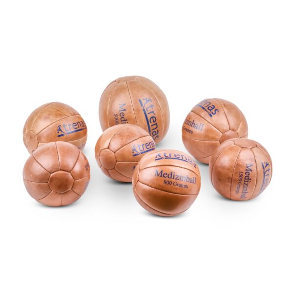 trenas Medizinball aus Leder – Bild 3
