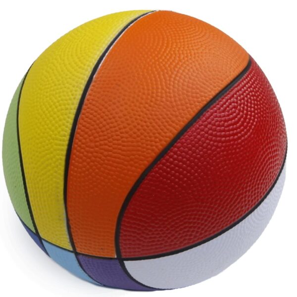 PU-Softball Basketball RAINBOW – Bild 2