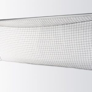 Fußballtor in Bodenhülsen mit freier Netzaufhängung 7,32 x 2,44 m