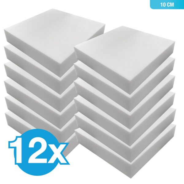 PUR-Schaumstoffplatten Sets (RG 35) - 40 x 40 cm Zuschnitt