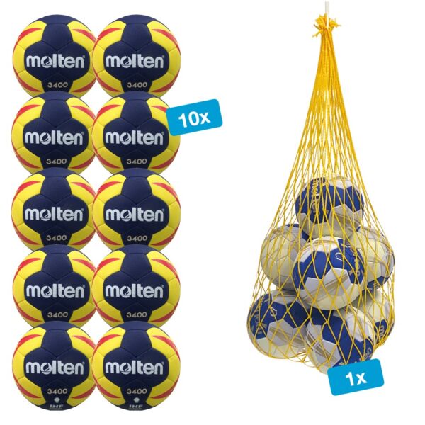 Molten Trainingshandball HX3400-NB; HX3400-NR Sparpaket