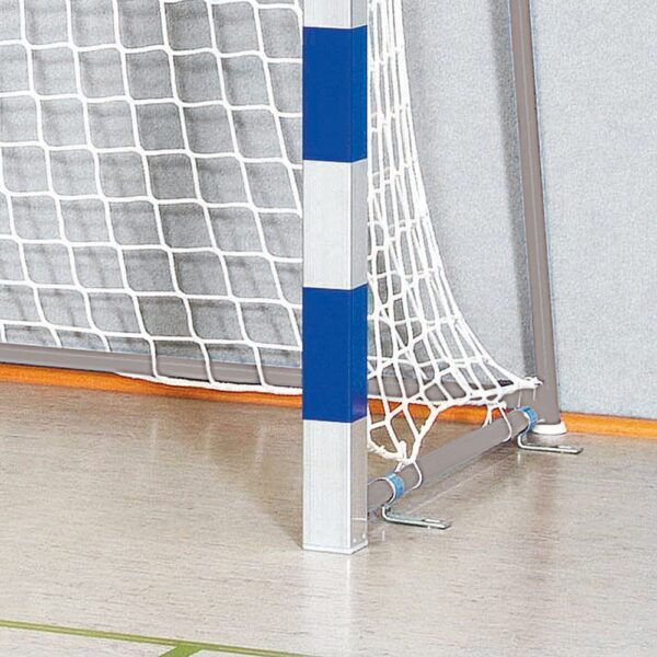 Handballtor Robust mit anklappbaren Torbügeln und Verbindungsstange – Bild 3