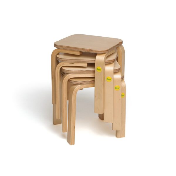 Erzi® Hocker aus Formholz
