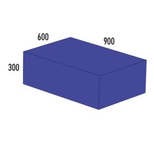 Quader MAXI 900 x 600 x 300 mm Gr. S