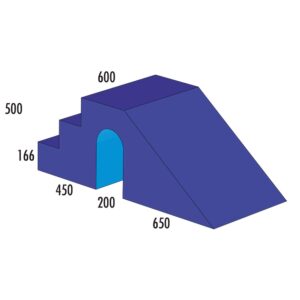 Treppenrutsche MEDI - blau