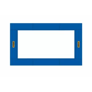 Rahmenpolster-Ganzabdeckung für Eurotramp Bodentrampolin