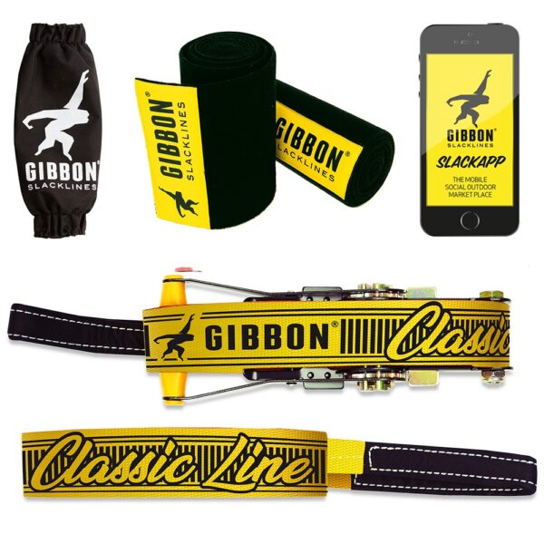 Gibbon® Slackline "Classic Line X13" Treewear Set – Bild 4