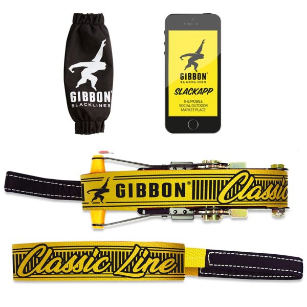 Gibbon® Slackline "Classic Line X13" Treewear Set – Bild 3