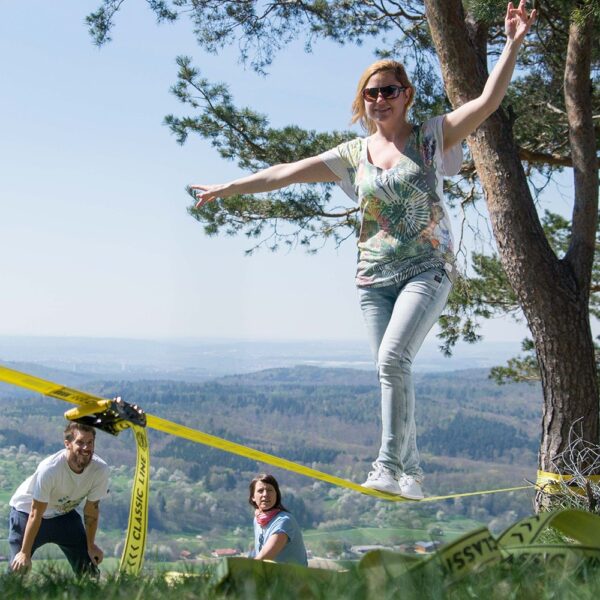 Gibbon® Slackline "Classic Line X13" Treewear Set – Bild 7
