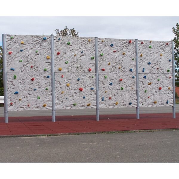 Freistehende Boulderwand Felsstruktur Länge 310 cm