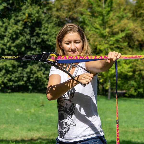 Gibbon® Slackline "BananaLama" Treewear Set – Bild 7