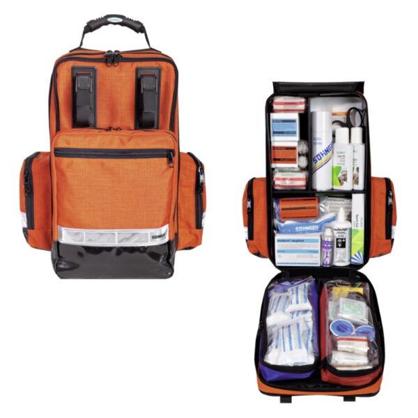 Sanitätsrucksack OCTETT-Sport gefüllt