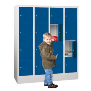 Fächerschrank 4-reihig