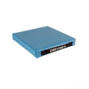 Sitzkissen, 40 x 40 x 6 cm – Grevinga® Einzelstück aus PVC-Planenstoff (RG 22), blau