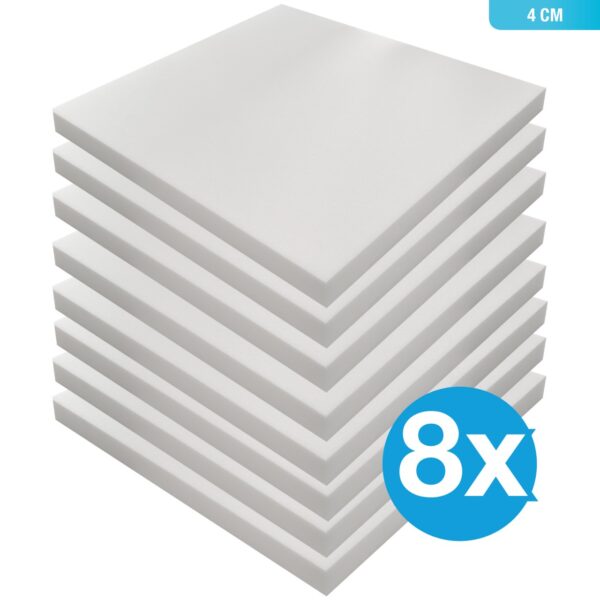 PUR-Schaumstoffplatten Sets (RG 35) - 40 x 40 cm Zuschnitt