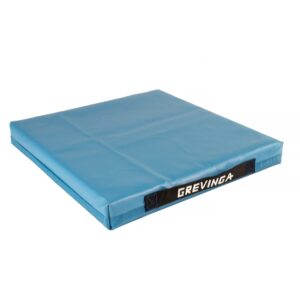 Sitzkissen, 50 x 50 x 6 cm – Grevinga® Einzelstück aus PVC- und Turnmattenstoff (RG 22), blau