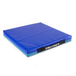 Sitzkissen, 50 x 50 x 6 cm – Grevinga® Einzelstück aus PVC- und Turnmattenstoff (RG 35), blau