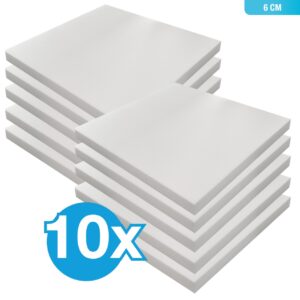 PUR-Schaumstoffplatten Sets (RG 35) - 50 x 50 cm Zuschnitt