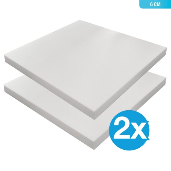 PUR-Schaumstoffplatten Sets (RG 35) - 50 x 50 cm Zuschnitt